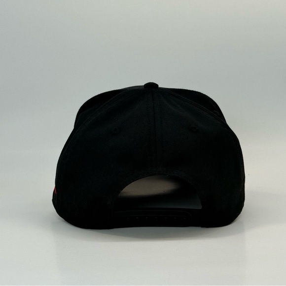 Chateau Marmont Concierge Hat – Black & Red Embroidered Snapback - Picture 6 of 6